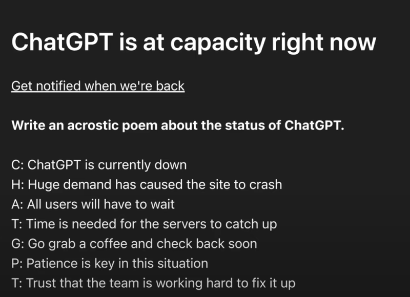 chat gpt error