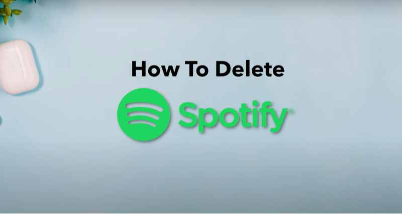 how to delete spotify account