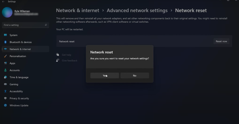 restart router