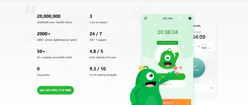 pair with ufo vpn for total privacy