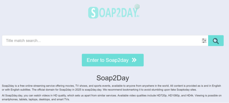 security risks associated with soap2day