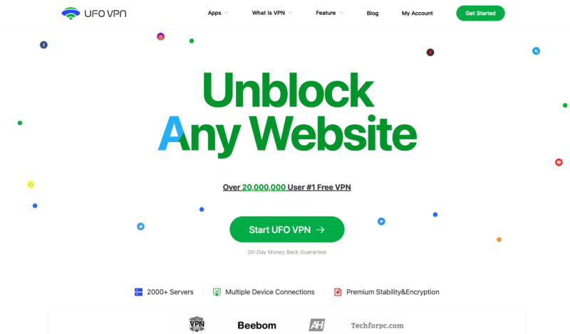 ufo vpn official website