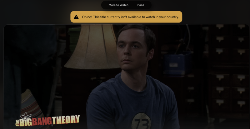 where can you watch the big bang theory on netflix