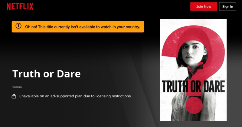 netflix availablity