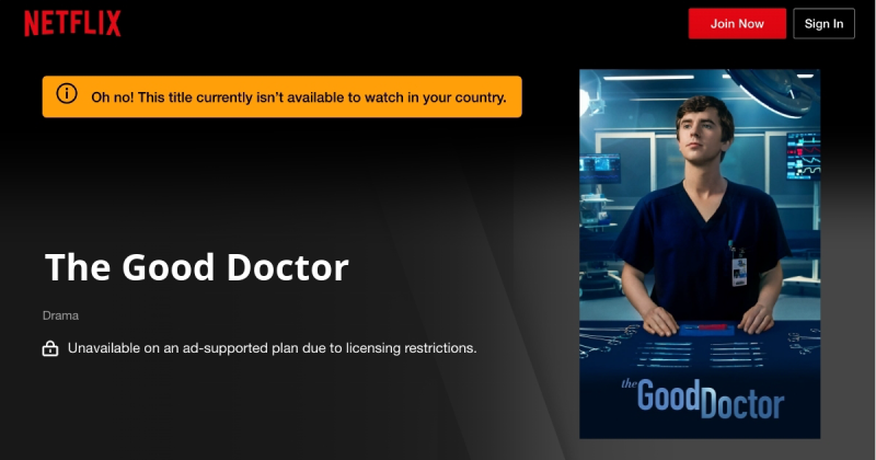 netflix availability