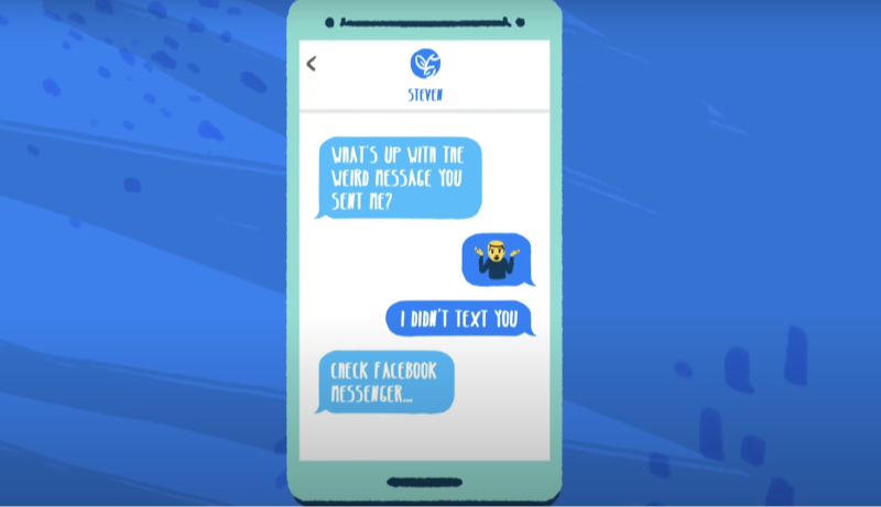 send messages you don't know