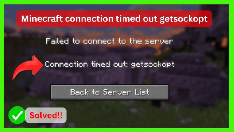 how to fix connrction times out problem