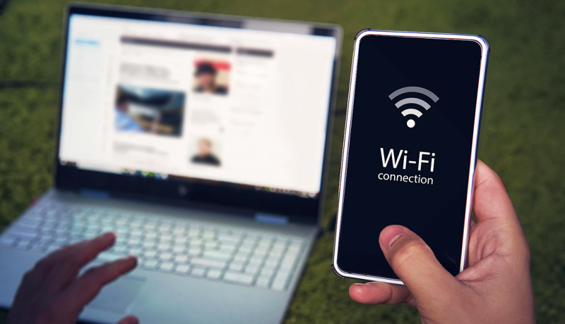 use a mobile hotspot