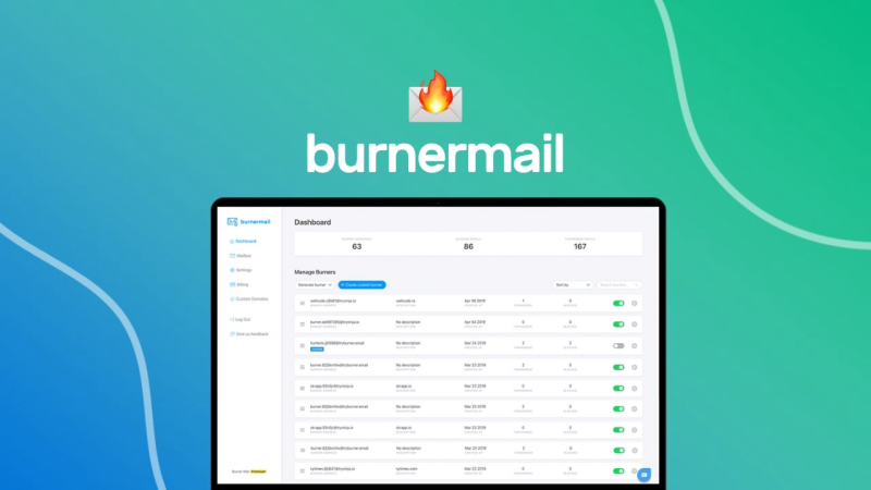 what is burner email