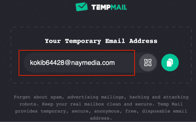 how to create a burner email