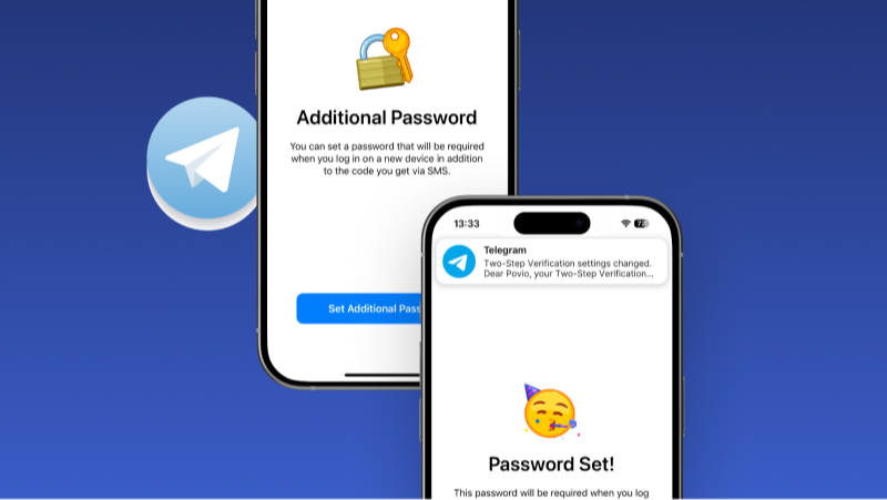 contact telegram support for account recovery