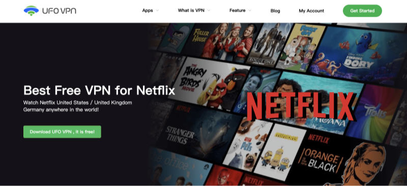 why use ufo vpn for netflix