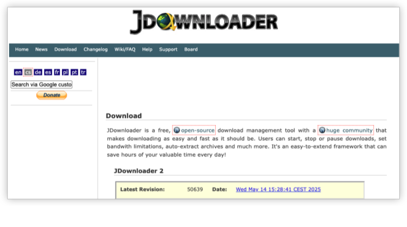 JDownloader