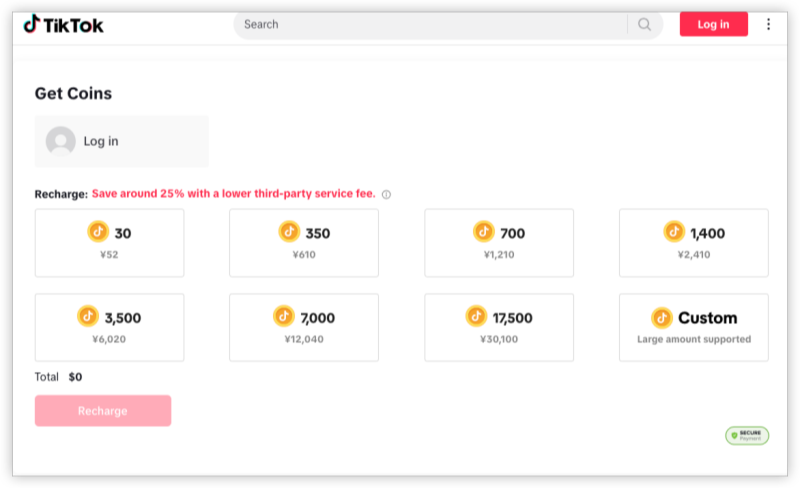 buy tiktok coins cheaply