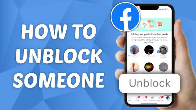 find your blocked list on facebook