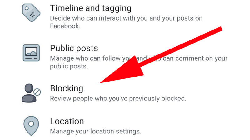 prevent future blocks on facebook