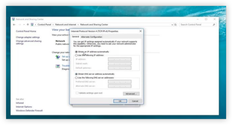 change DNS Server on pc to watch pornhub