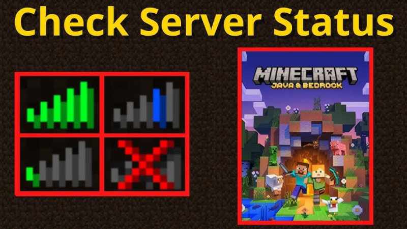check real time minecraft status