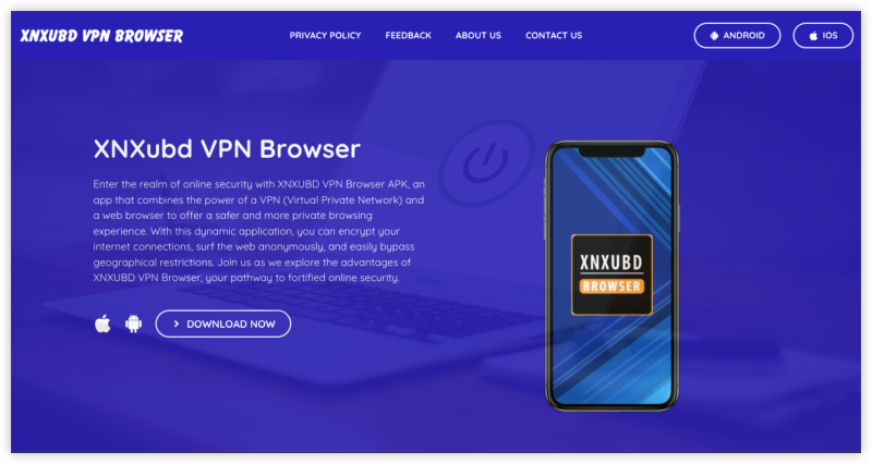 XNXubd VPN Browser APK v3.0.0