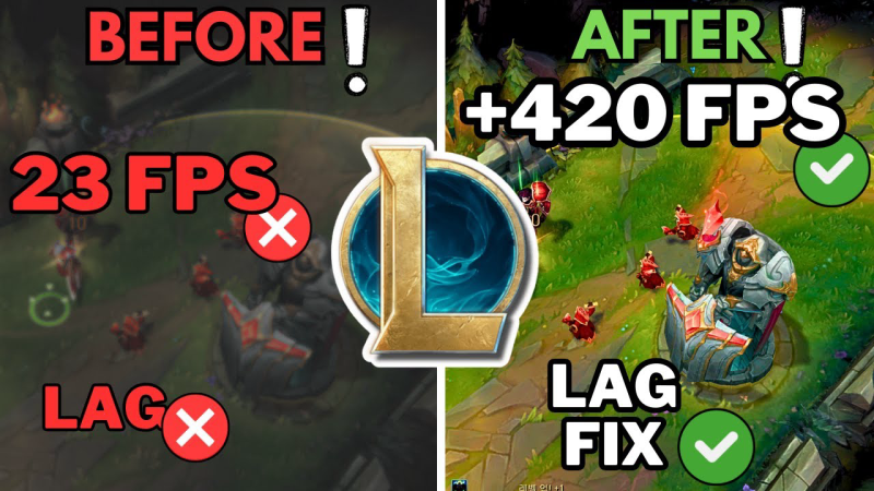 the cause of league of legends lag