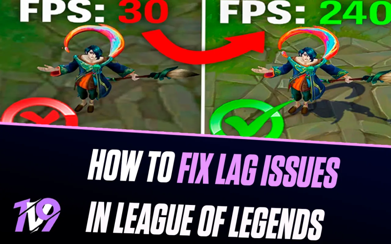 how to reduce league of legends lag