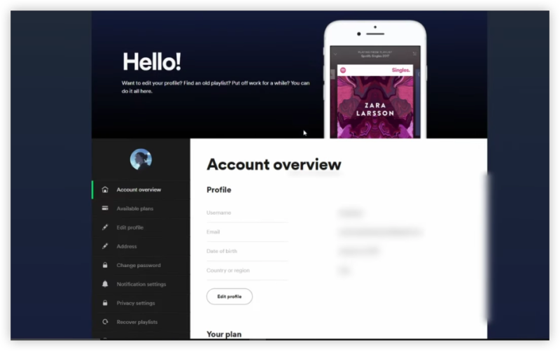 link spotify with hulu account