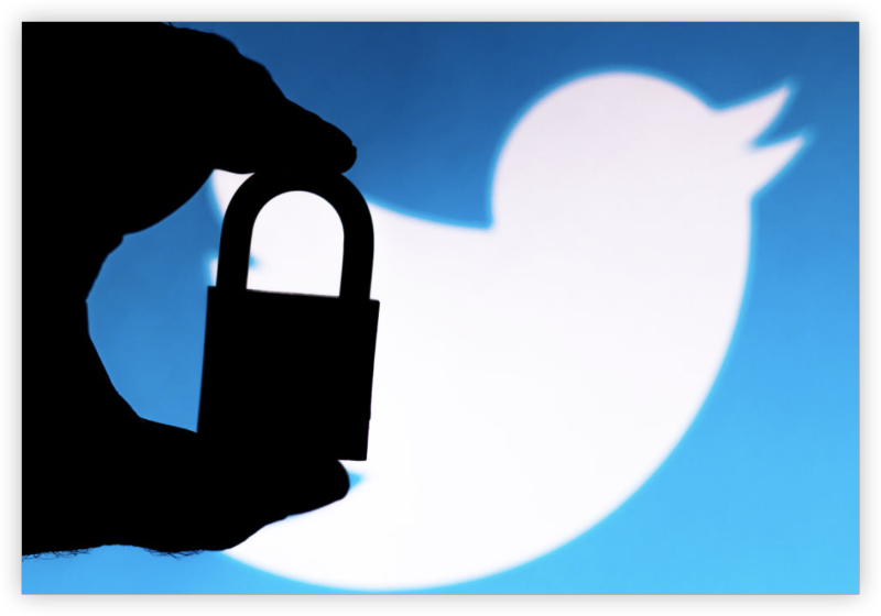 make twitter account private