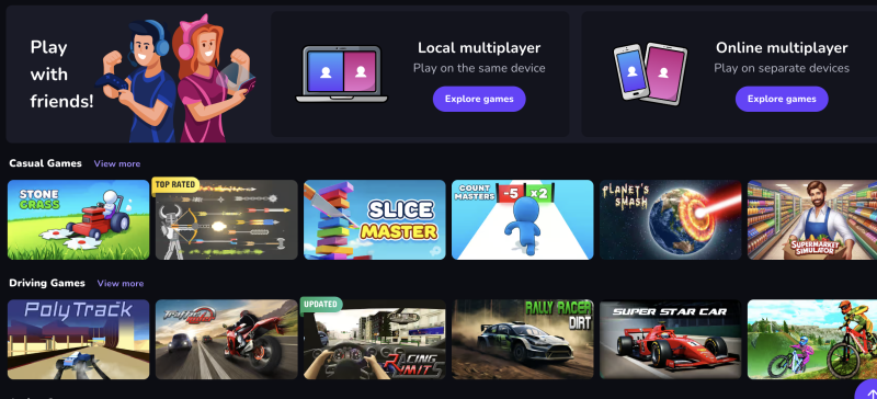 common restrictions on carzy game unblock sites
