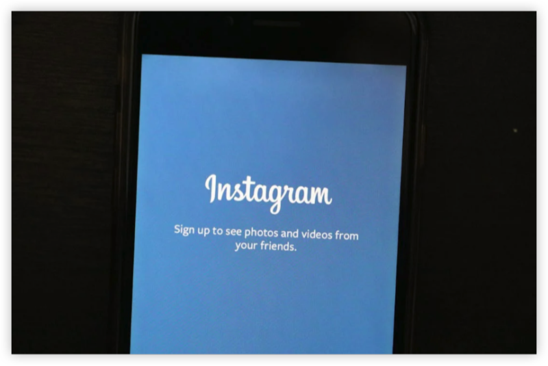 instagram on-screen promotion