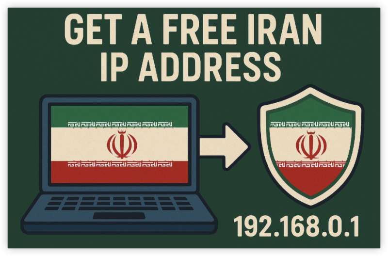 Получите бесплатный IP -адрес Ирана