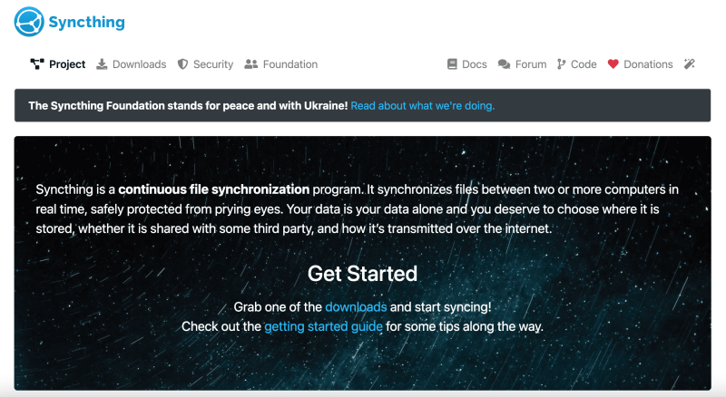 syncthing