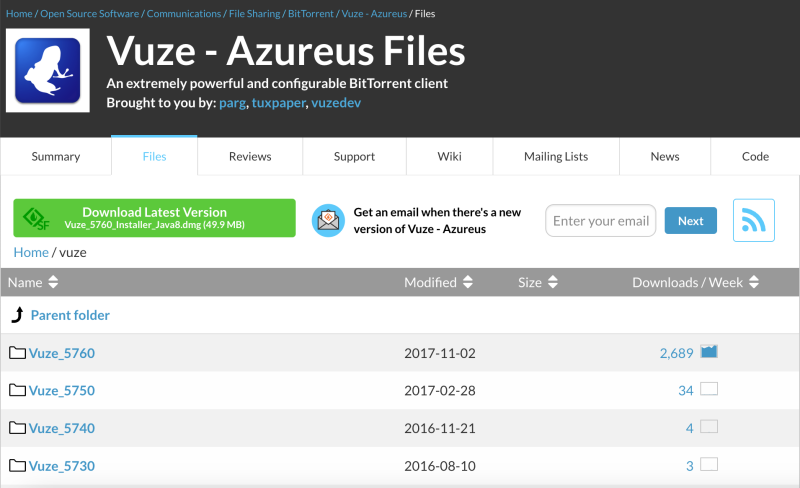how to download vuze software securely