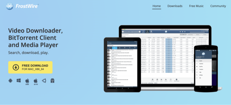 how to safely download frostrwire