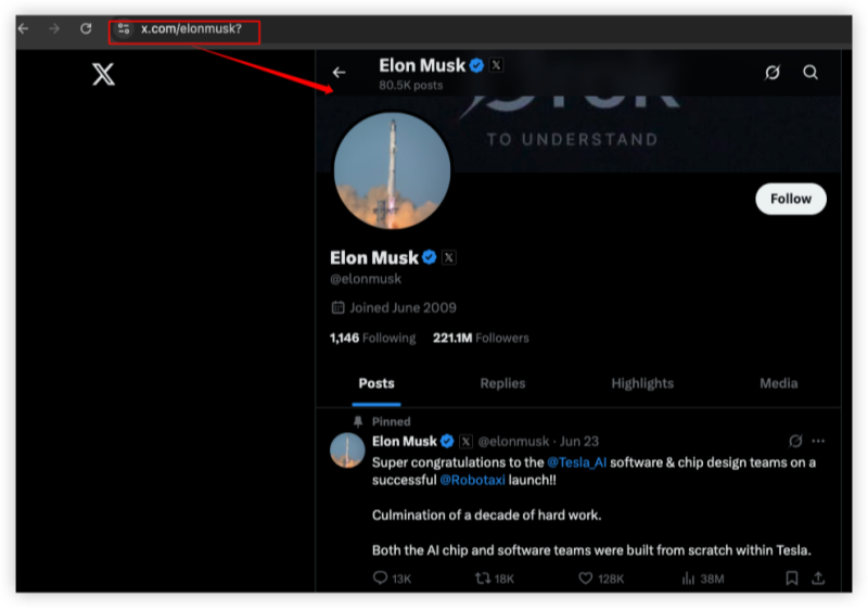 Use  Elon Mask Tweet Links to see Twitter without an account