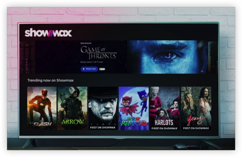 Showmax on tv