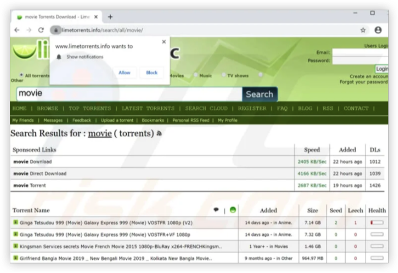 LimeTorrents