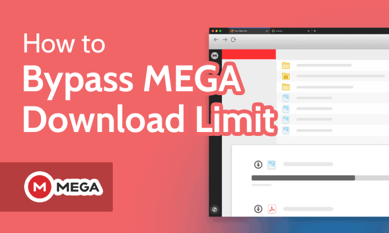 what is the free download limit on mega