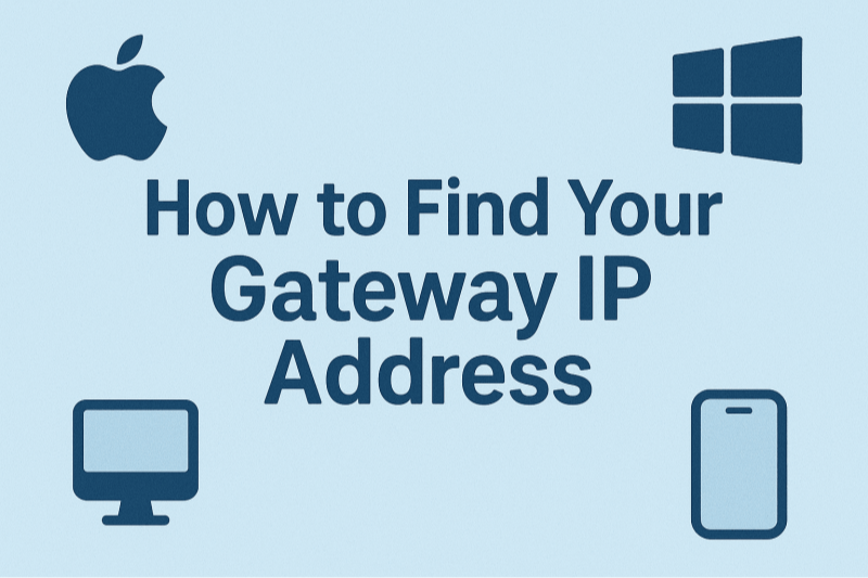 how to find your gateway ip address