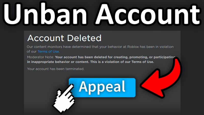 how to appeal a roblox ban