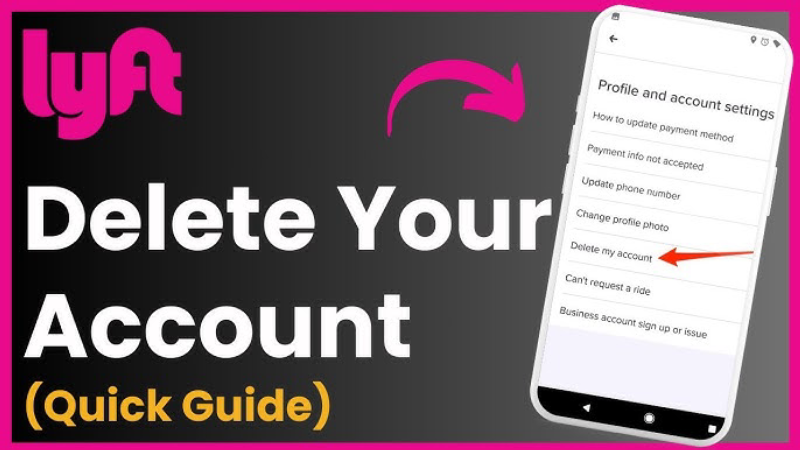 what should you know before delete your lyft account