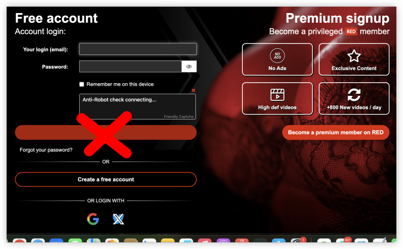 Avoid Logging In to xvideos