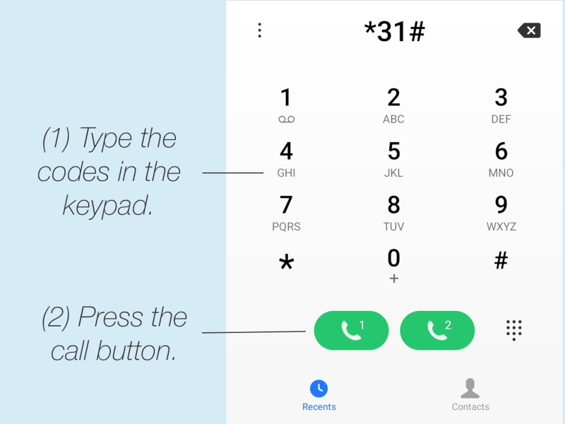 how to use android secret code