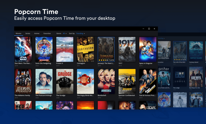 popcorn time alternatives