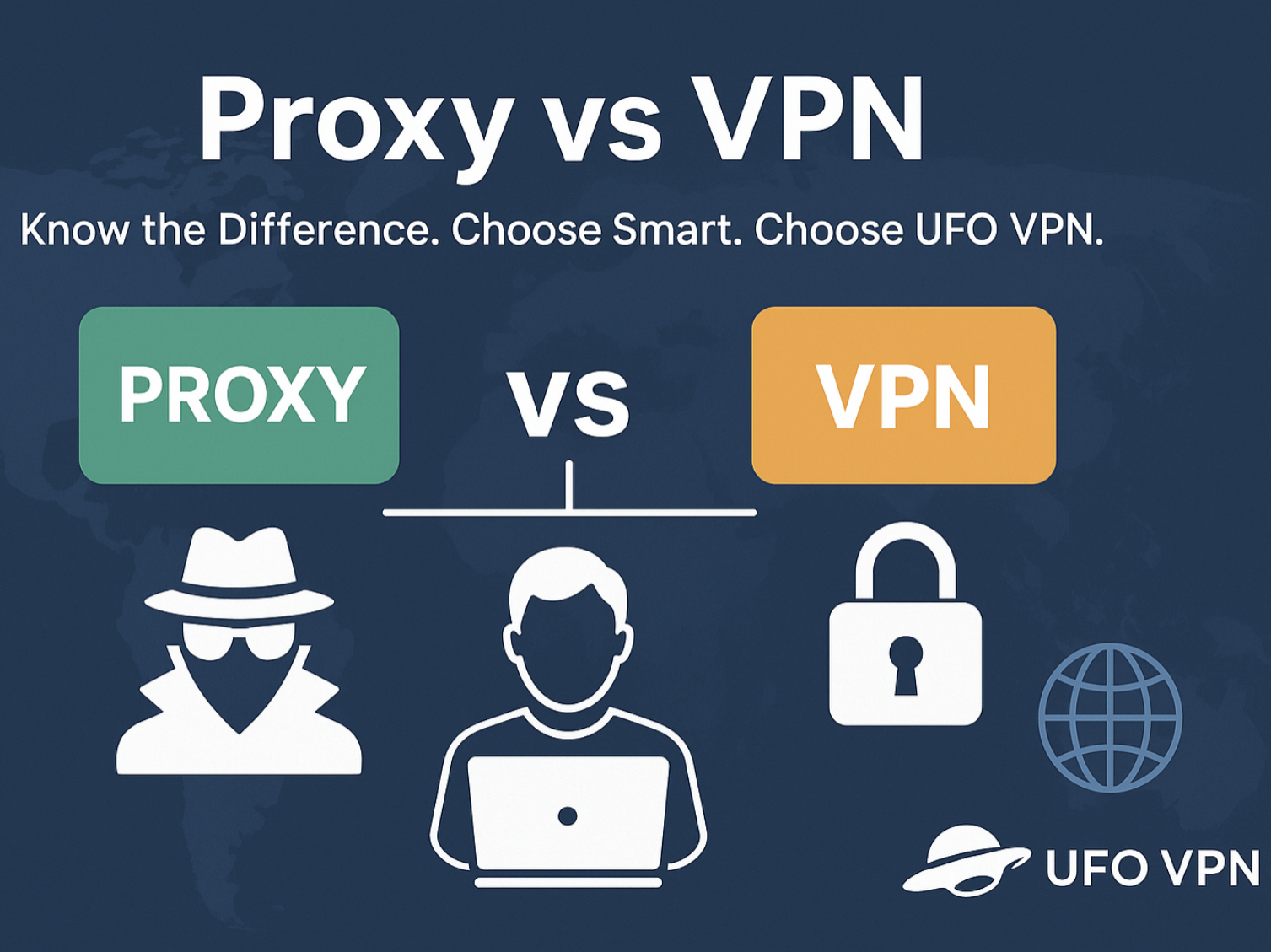 Difference between proxy and VPN