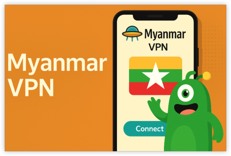 Myanmar VPN with UFO VPN