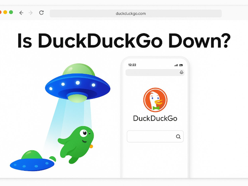 Is DuckDuckGo down