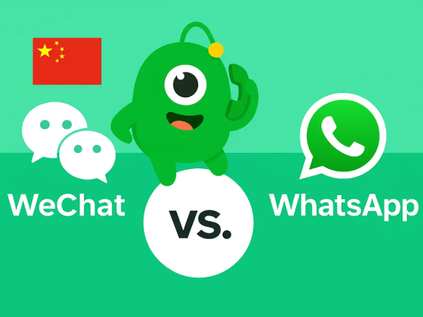 WhatsApp vs WeChat