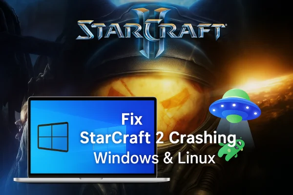 Starcraft 2 crashing fix