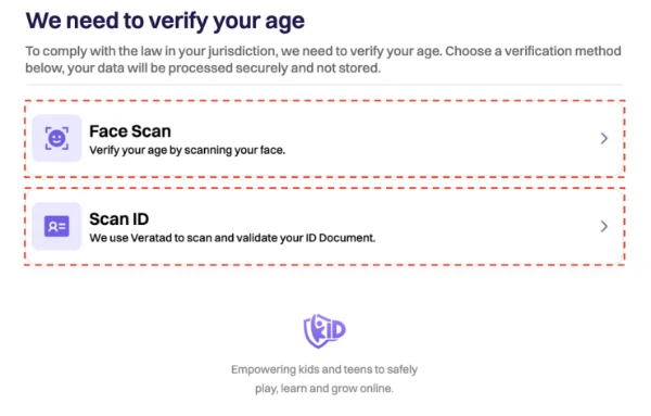 Face scan & Scan ID on Discord