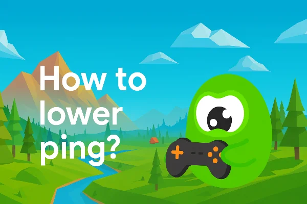how to lower pings in games